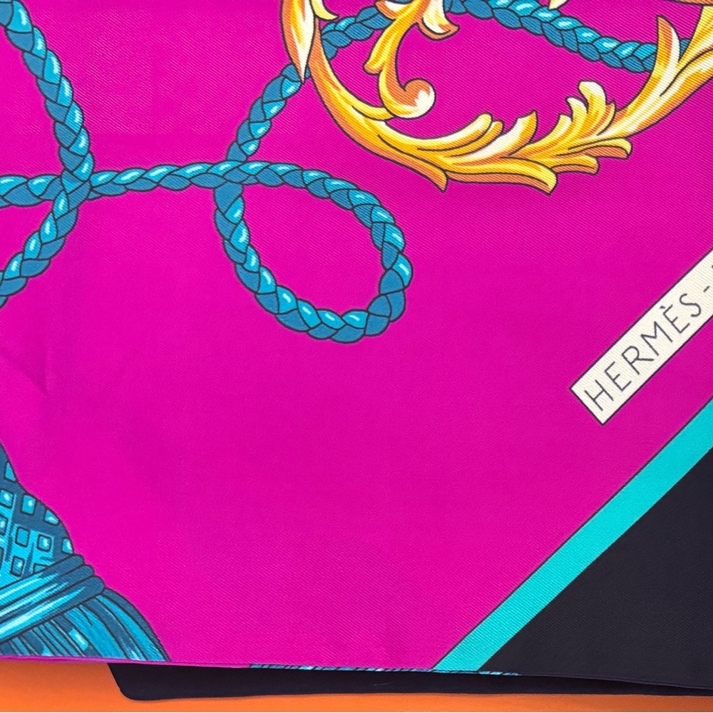 Hermes Silk Scarf